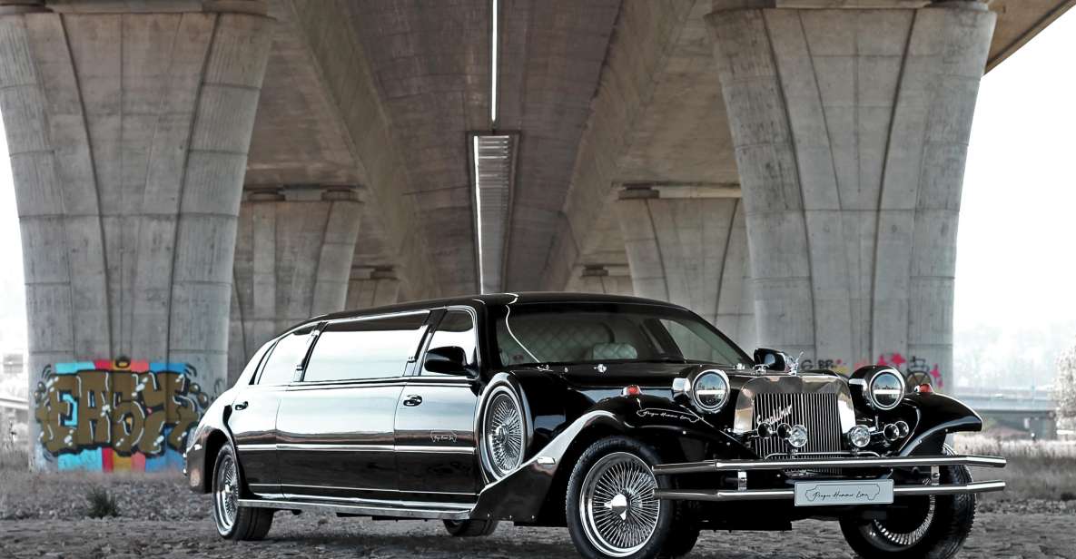 Prague: 1-Hour Vintage Limousine Rental - The 1-hour ride plan: how the time usually feels