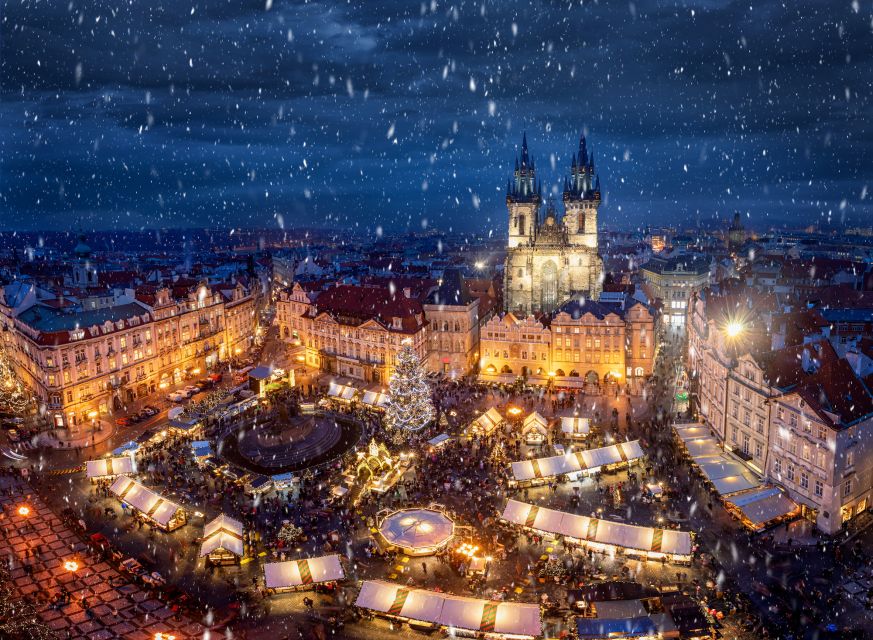 Prague: 2-3h Magical Christmas Markets Tour with Inclusions - Old Town Square First: Where the Atmosphere Starts