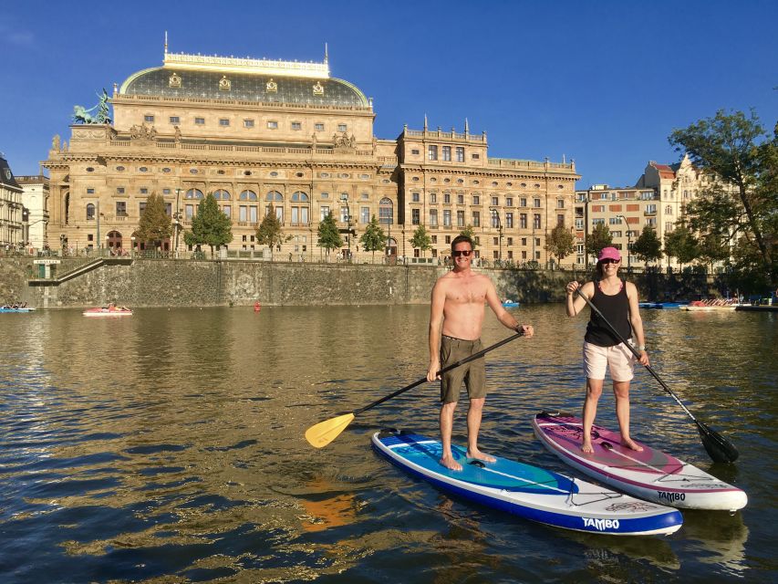 Prague: 2-Hour Paddle Boarding in the City Centre - Getting to the Meeting Point at Císařská louka (Smíchov)
