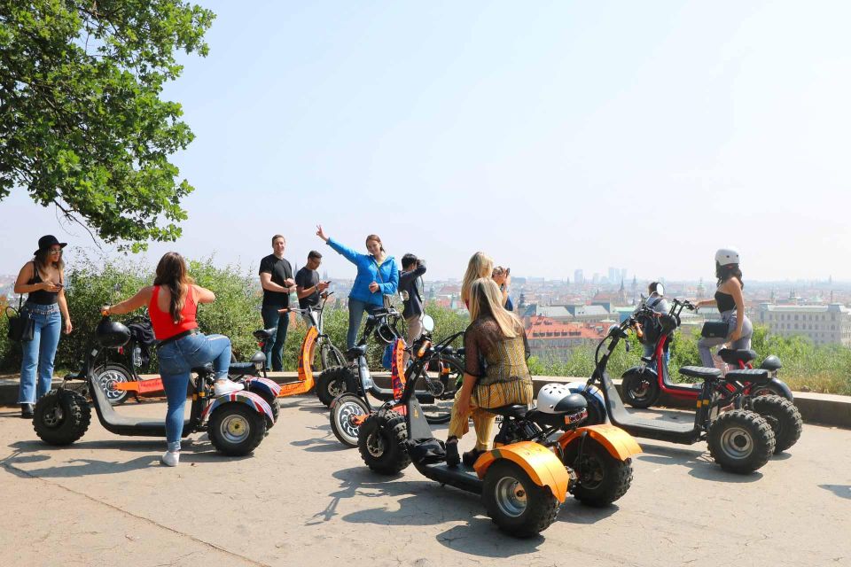 Prague: 2-Hour Trike Live Guided Tour of Old Town - Meeting Point Near the Embassy of Japan: Easy to Find, Easy to Start