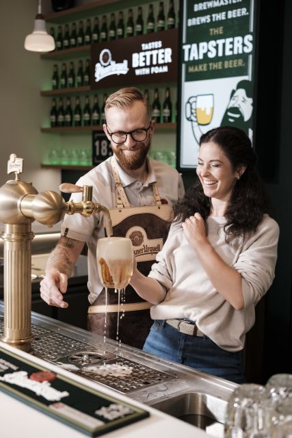 Prague: Beer Pouring Class at Pilsner Urquell Experience - The Three Pilsner Urquell Pours: Hladinka, Šnyt, Mlíko
