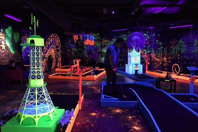 Prague Black Light Mini Golf Admission Ticket - Who should book Prague Golf & Games (and who should skip it)