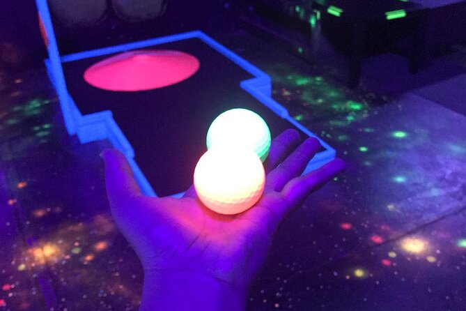 Prague Black Light Mini Golf Admission Ticket - The 18 Holes: Prague landmarks and legends under black light