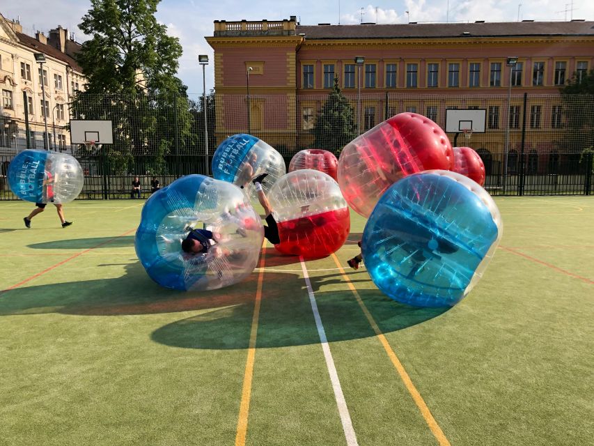 Prague: Bubbles football in city centre of Prague - Who Should Join (And Who Should Skip It)