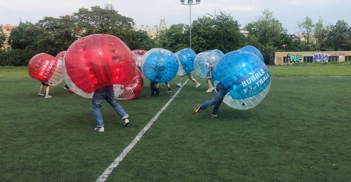 Prague: Bubbles football - Zorb Football in centrum - Key things to know before you play