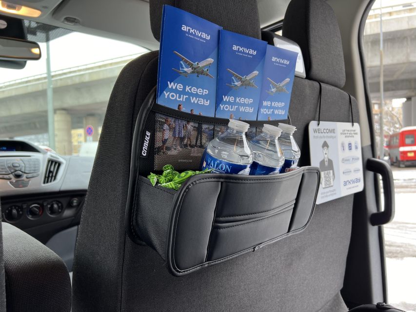 Prague by Car - Getting onboard: van comfort, WiFi, and onboard recharge time