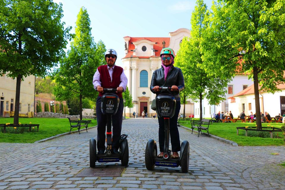 Prague: Castle and Monastery Segway Tour - Streets, embassies, and parks: riding the parts you’d skip on foot