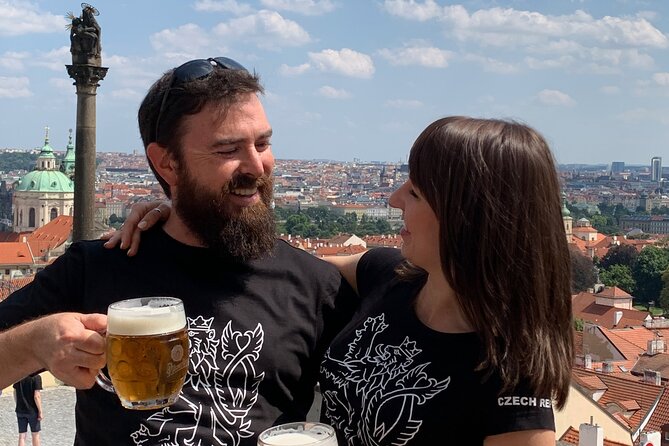Prague Castle and Pubs Tour with Drinks Included - Nerudova and the secret-pub style break on the way up