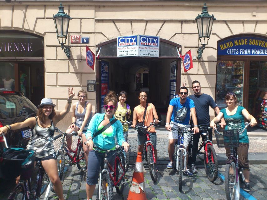 Prague City Bike guided tour - National Theatre and Mala Strana: River Views With Purpose