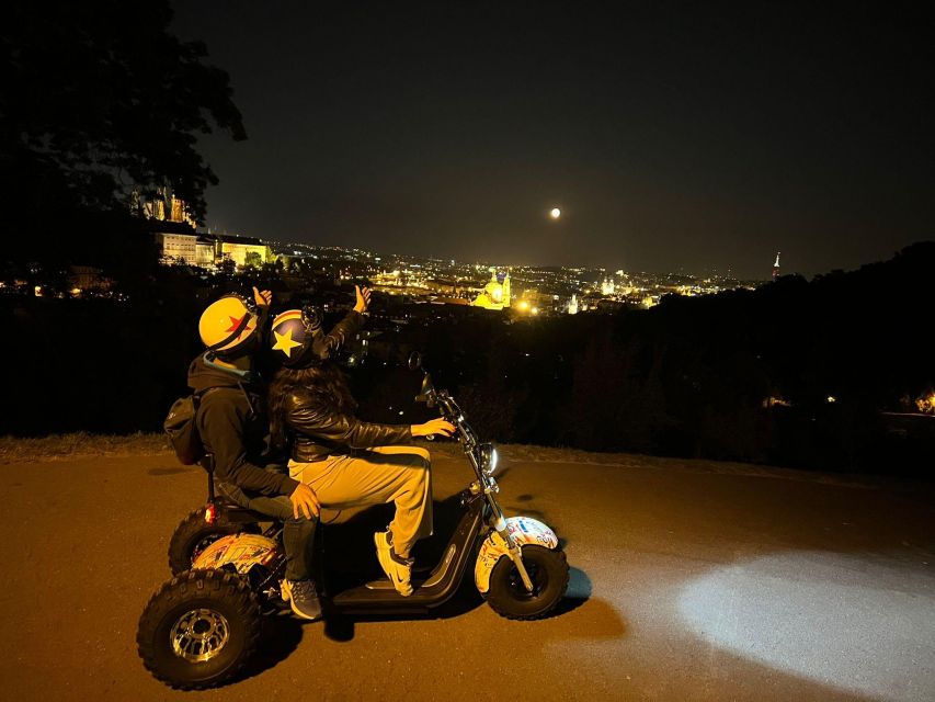 Prague City sightseeing in Night Trike Tour - Why a night e-trike is one of the best Prague short-cuts