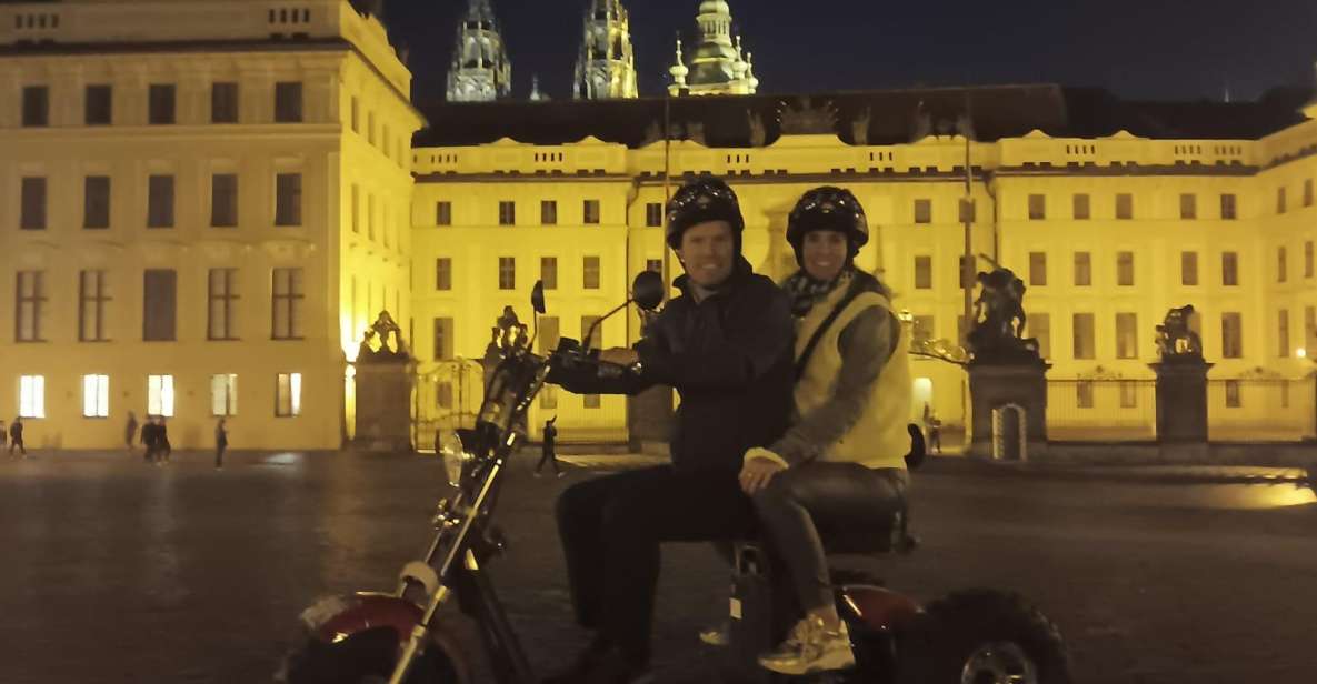 Prague City sightseeing in Night Trike Tour - What the tour does well for photos (and your feet)