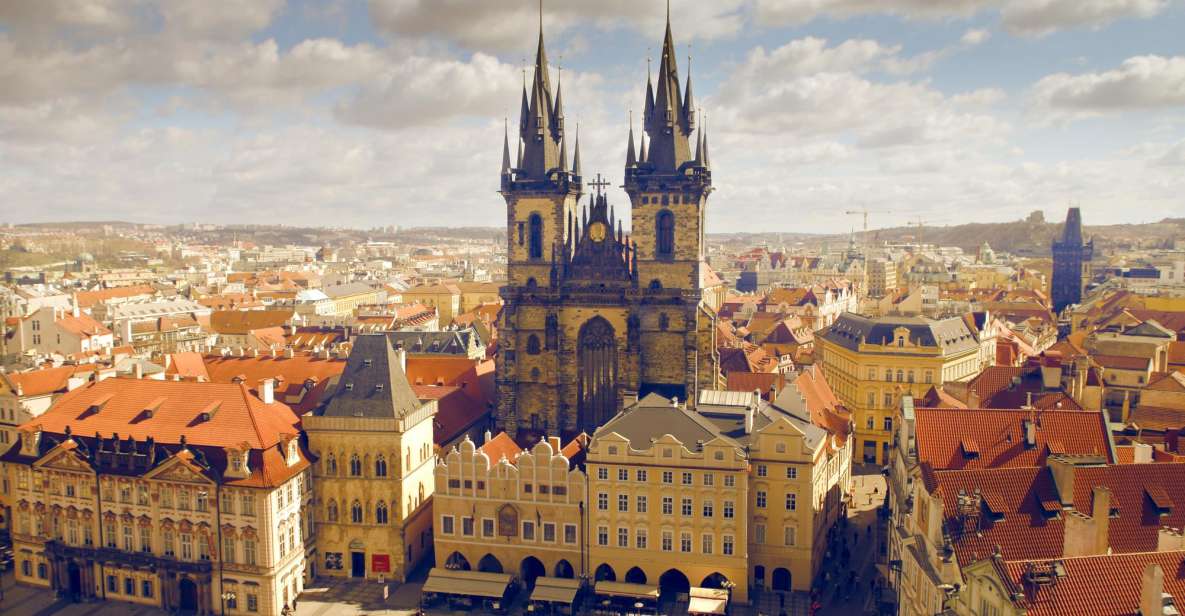 Prague: City Tour in Full - Jan Neruda, the Plague Column, and San Nicolás Domes
