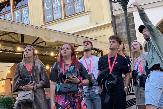 Prague City Tour with Virtual Reality - Old Town Hall and the Prague Butcher Story