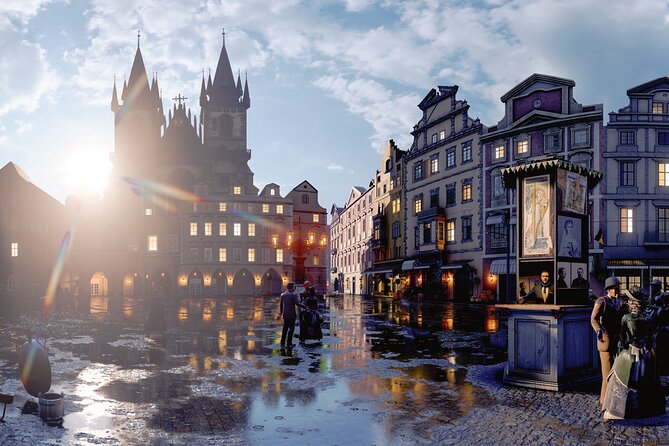 Prague City Tour with Virtual Reality - Prague Castle Views and the Dancing House Finish