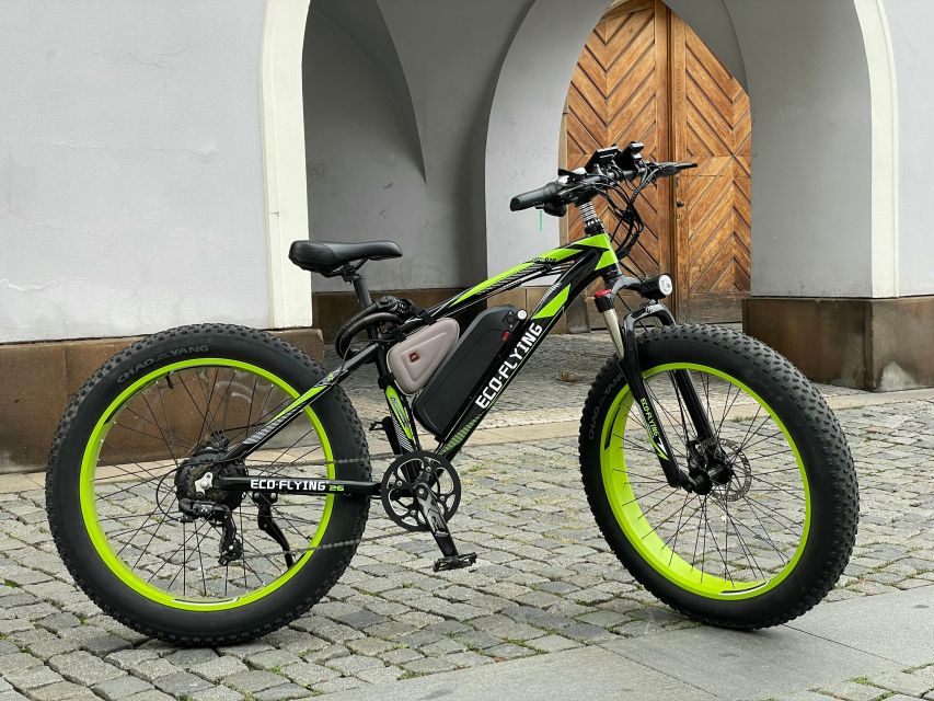 Prague: City Viewpoints Tour by Electric Fat Bike - John Lennon Wall to the Quirky Stops That Break Up the City Grind