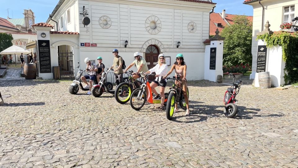 Prague: City Viewpoints Tour by Electric Fat Bike - Rudolfinum, Manesův Most, and the First Big View of Vltava