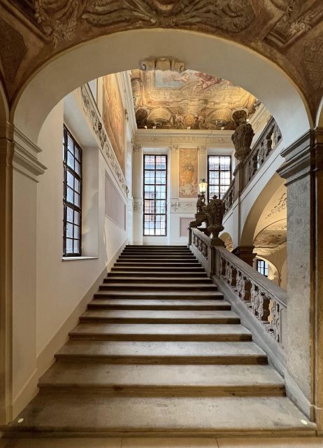 Prague: Clam-Gallas Palace Entry Ticket with Audio Guide - Winter garden rooms and the courtyard finale