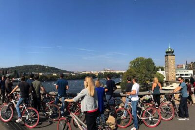Prague: Classic City Bike Tour (small groups) - Obecní dům, Powder Gate, and the feel of Old Prague