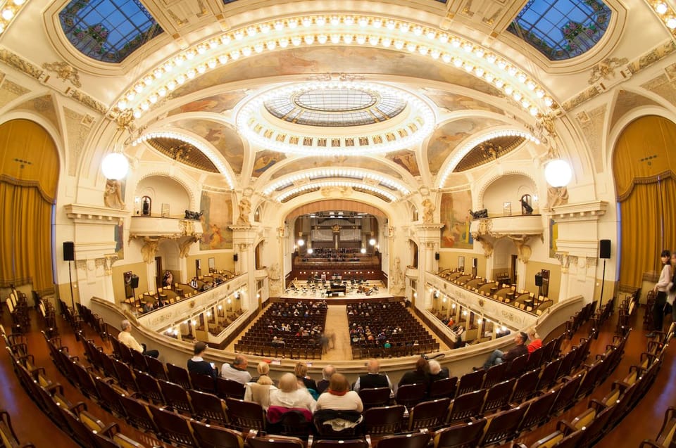 Prague: Classical Concerts at Smetana Hall, Municipal House - Smetana Hall Inside Prague Municipal House: Art Nouveau First Impressions