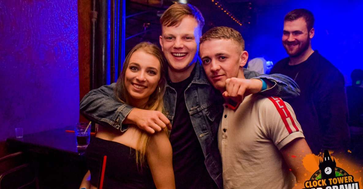 Prague: Clock Tower Bar Crawl with Drinks and Shots - Club finish with VIP entry: skipping the lines when it matters