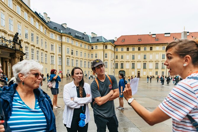 Prague Combo: Castle Guided Tour, Bus and Optional Boat - The End Point Near Golden Lane and the River Cruise Reality Check