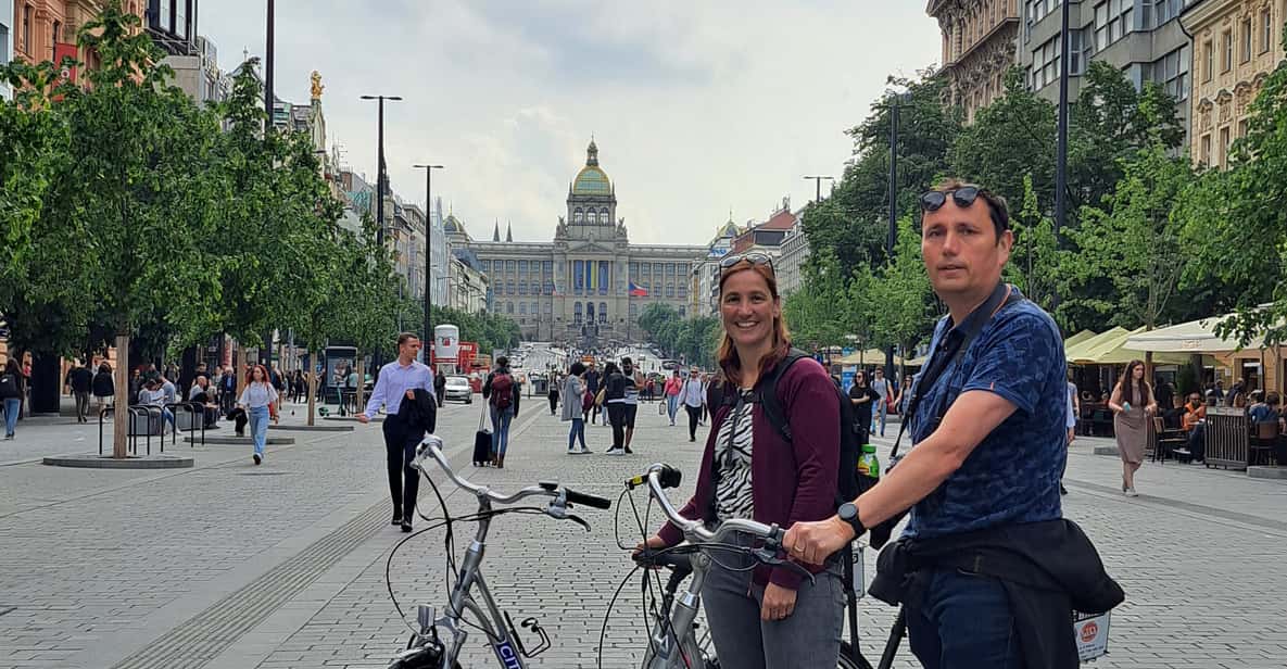 Prague E-Bike City Ride tour : 2hrs - Over the Vltava: Mala Strana, Kampa Park, and National Theater Views
