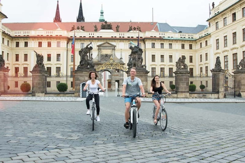 Prague: E-Bike or E-Scooter Tour with A Local Guide - Lesser Town, Charles Bridge, and the river’s best drama