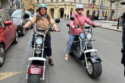 Prague E-Scooter Adventure: Fun & Easy Sightseeing 3Hours Tour - The 15-Minute Training and Helmet That Make or Break It