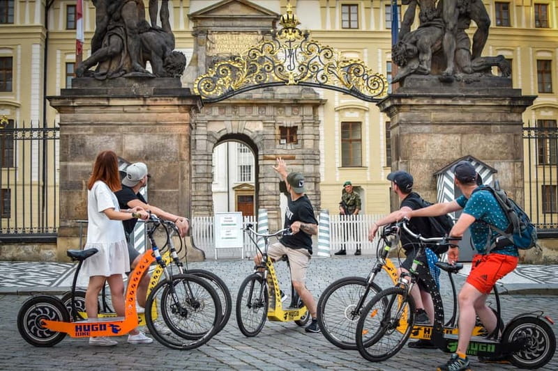 Prague: E-Scooter Grand City & Panoramas Small-Group Tour - Key points to know before you ride