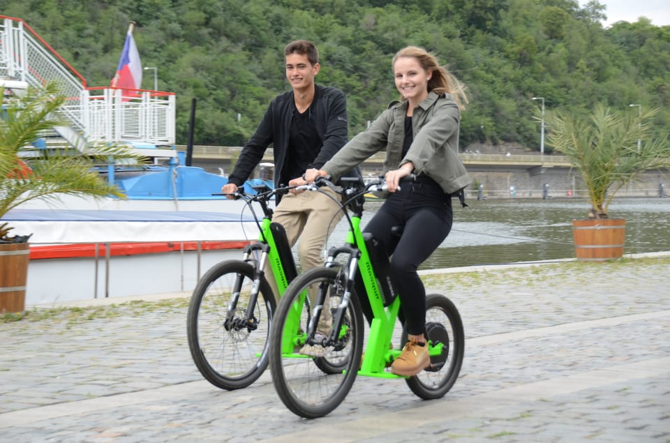 Prague Electric Scooter and eBike Grand Tour - The Route Logic: How You Hit the Best Areas Fast