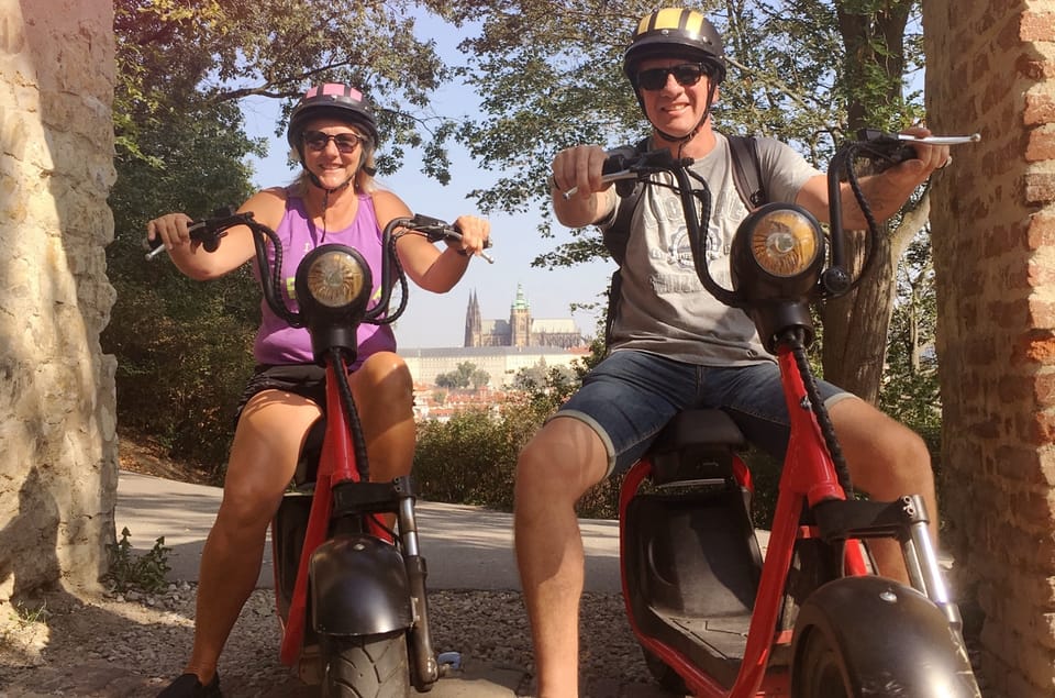 Prague Electric Scooter and eBike Grand Tour - Letná Park and Petřín Hill Park: The Views That Justify the Ride
