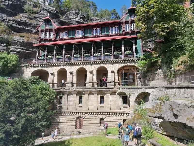 Prague: Escape the City - Bohemian & Saxon Switzerland Trip - Tisa Rocks Labyrinth: a lighter, Narnia-style walk