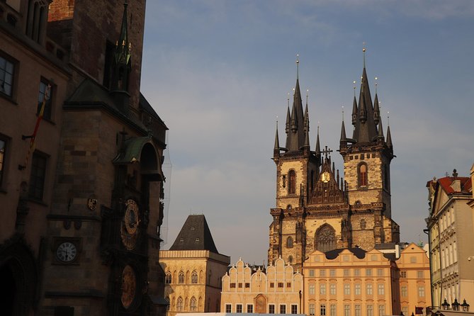 Prague evening/lights tour by car - Old Town Square (Staroměstské náměstí): Finishing in the Center of the Action