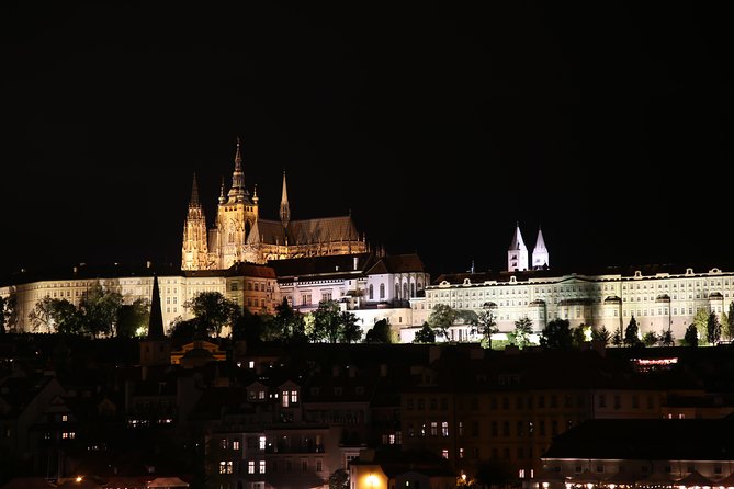 Prague evening/lights tour by car - Prague Castle Terrace: Your Night Orientation Starts Here