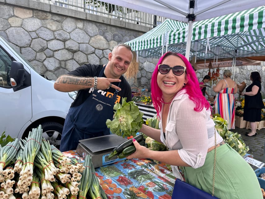 Prague: Farmers Market and Brunch Class with Celebrity Chef - The route from market to river views under Vyšehrad