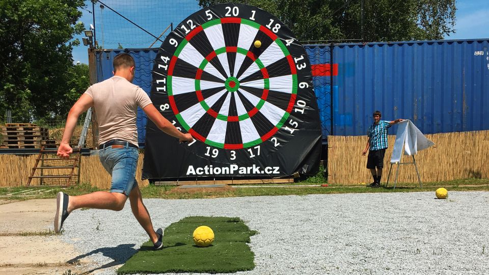 Prague : Giant Foot Darts and Giant Beer Pong Game - Price and Value: Does $88 Make Sense Here?
