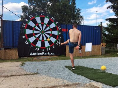 Prague: Giant Football Darts Game with Round of Beers & BBQ - The instructor’s role and language options: why it matters for groups