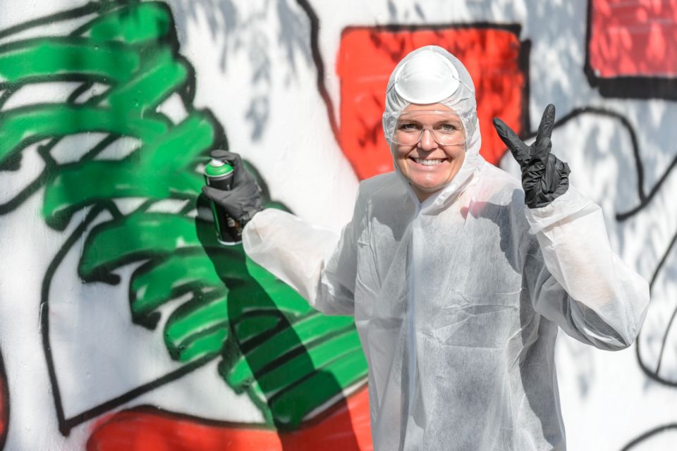 Prague Graffiti Workshop For Groups & Team-Building Groups - Who This Fits: Beginners, Teens, Teams, and Creative Couples