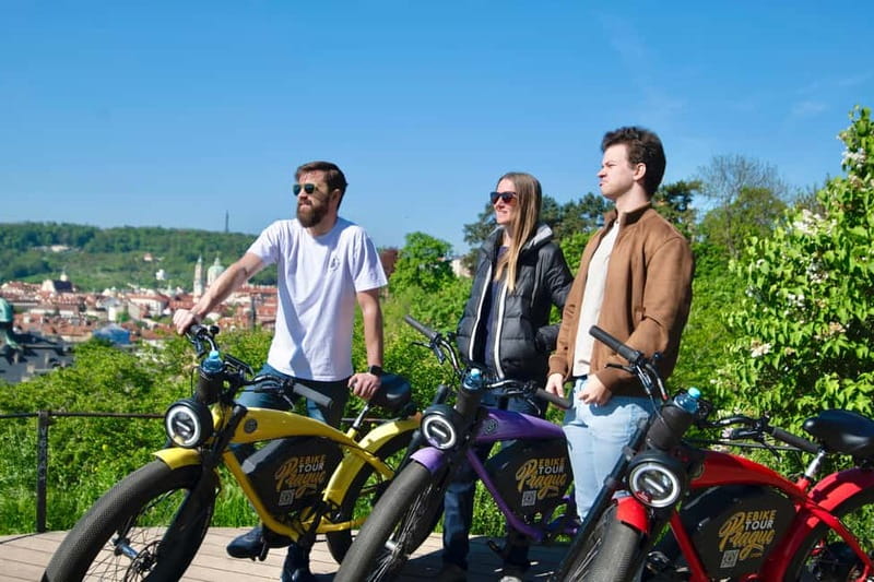 Prague: Grand City Tour on Fat e-Bike - Meeting at Saská: the hidden start and the safety briefing
