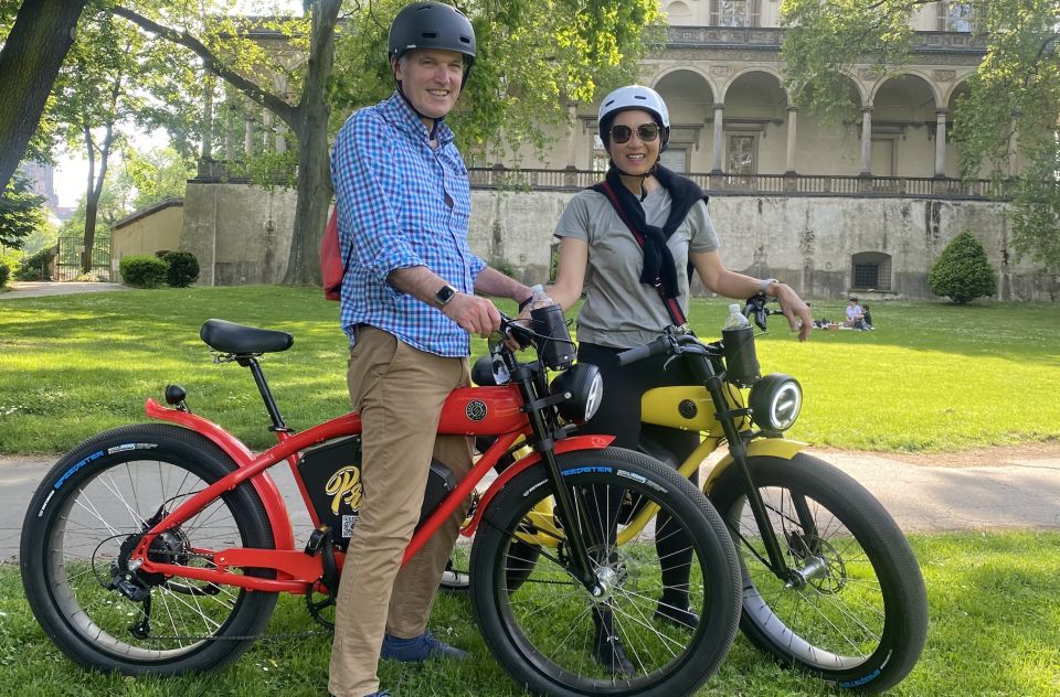 Prague: Grand City Tour on Fat e-Bike - What’s included (and what you need to bring your own)