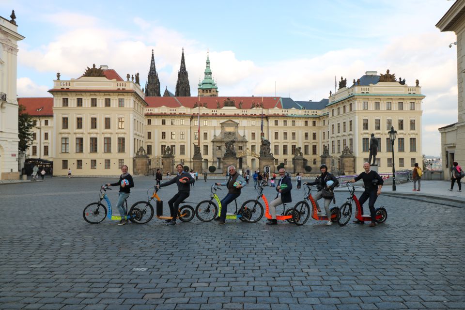 Prague: Grand e-Scooter Guided Tour - The Ride Style: Fast City Coverage with Real Photo Stops