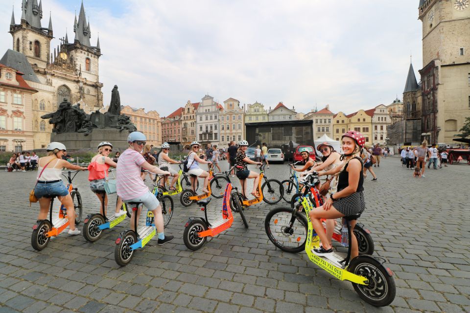 Prague: Grand e-Scooter Guided Tour - Old Town Square and Rudolfinum: Icon Views, Controlled Time