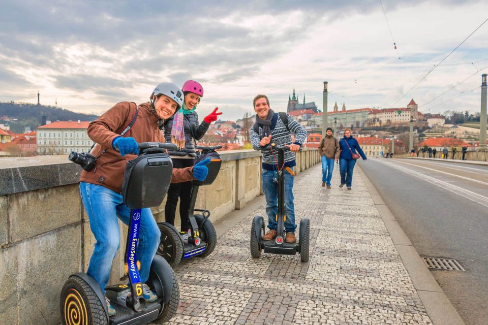 Prague: Grand Segway and eScooter Live Guided City Tour - Getting rolling at Euro Segway Prague (right by the Embassy of Japan)