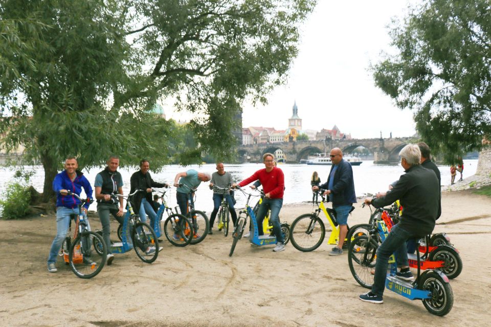 Prague: Grand Segway and eScooter Live Guided City Tour - John Lennon Wall and the Kafka Museum: culture stops without extra hassle