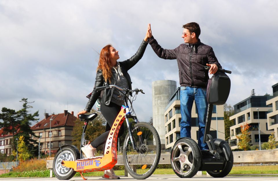 Prague: Grand Segway and eScooter Live Guided City Tour - From Old Town Square to Paris Street: the best way to start Prague