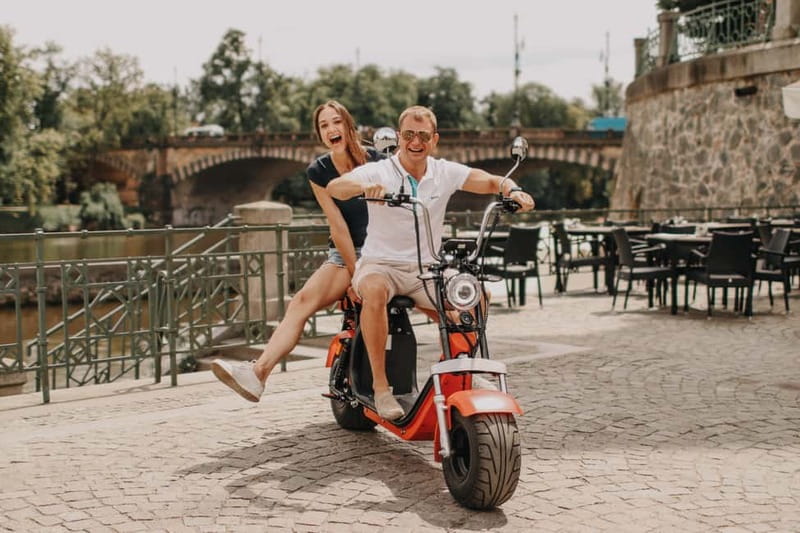 Prague: Guided Fat Tire e-Scooter Tour - Old Town Square Start: How You Get Oriented in Minutes