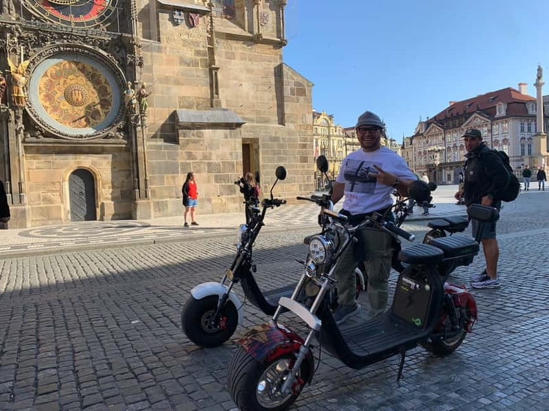 Prague: Guided Fat Tire e-Scooter Tour - Petrin Park Downhill and the Lennon Wall: Prague’s Side Streets in Motion