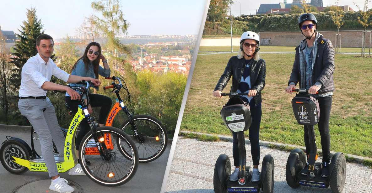 Prague: Half-Day Guided Tour by Segway and E-Scooter - Key highlights you’ll care about