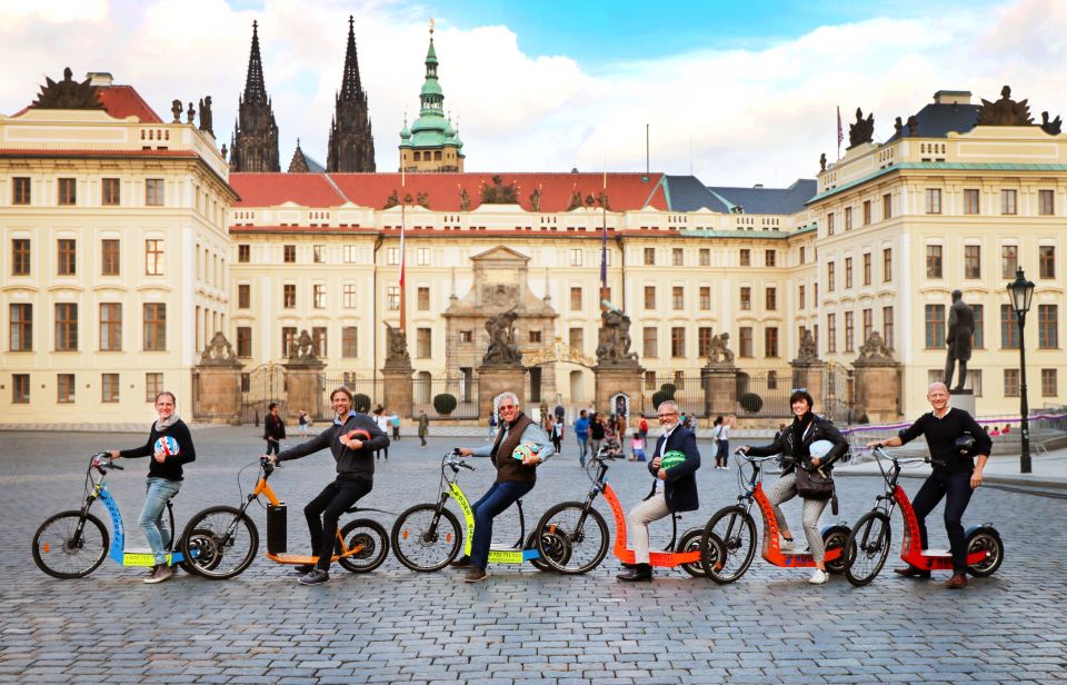 Prague: Half-Day Guided Tour by Segway and E-Scooter - Petrin Hill by e-scooter: viewpoints without the full hike