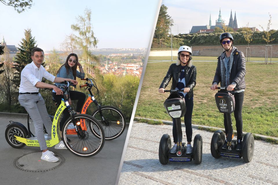 Prague: Half-Day Guided Tour by Segway and E-Scooter - Prague Castle and St. Vitus Cathedral: the first big win